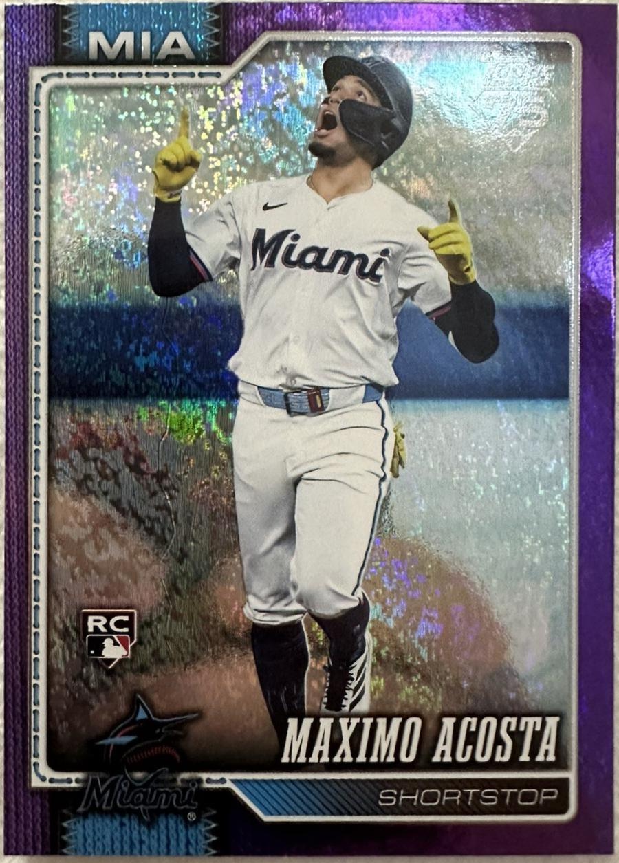 Maximo Acosta [Purple Holo] #172