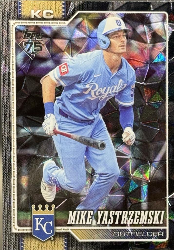 Mike Yastrzemski [Black Diamante] #242