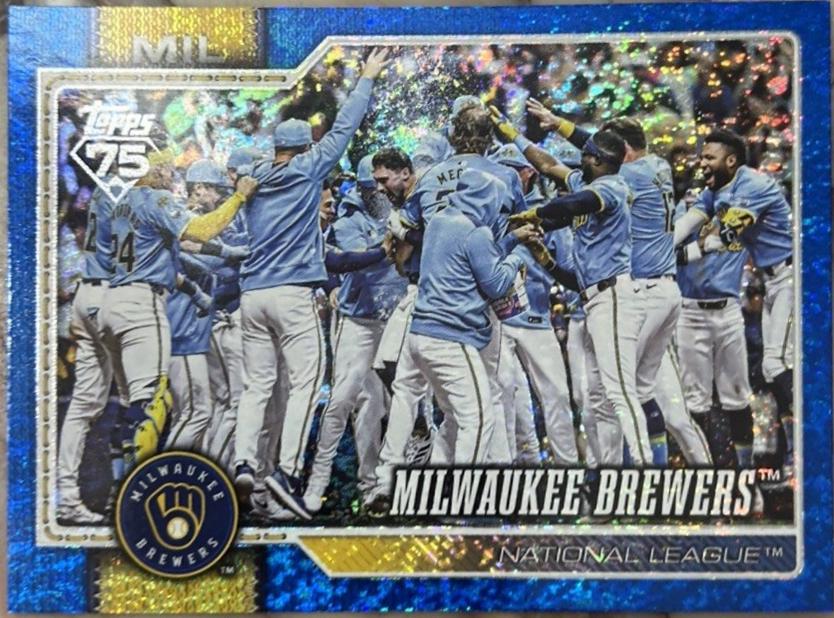 Milwaukee Brewers [Blue Holo] #107