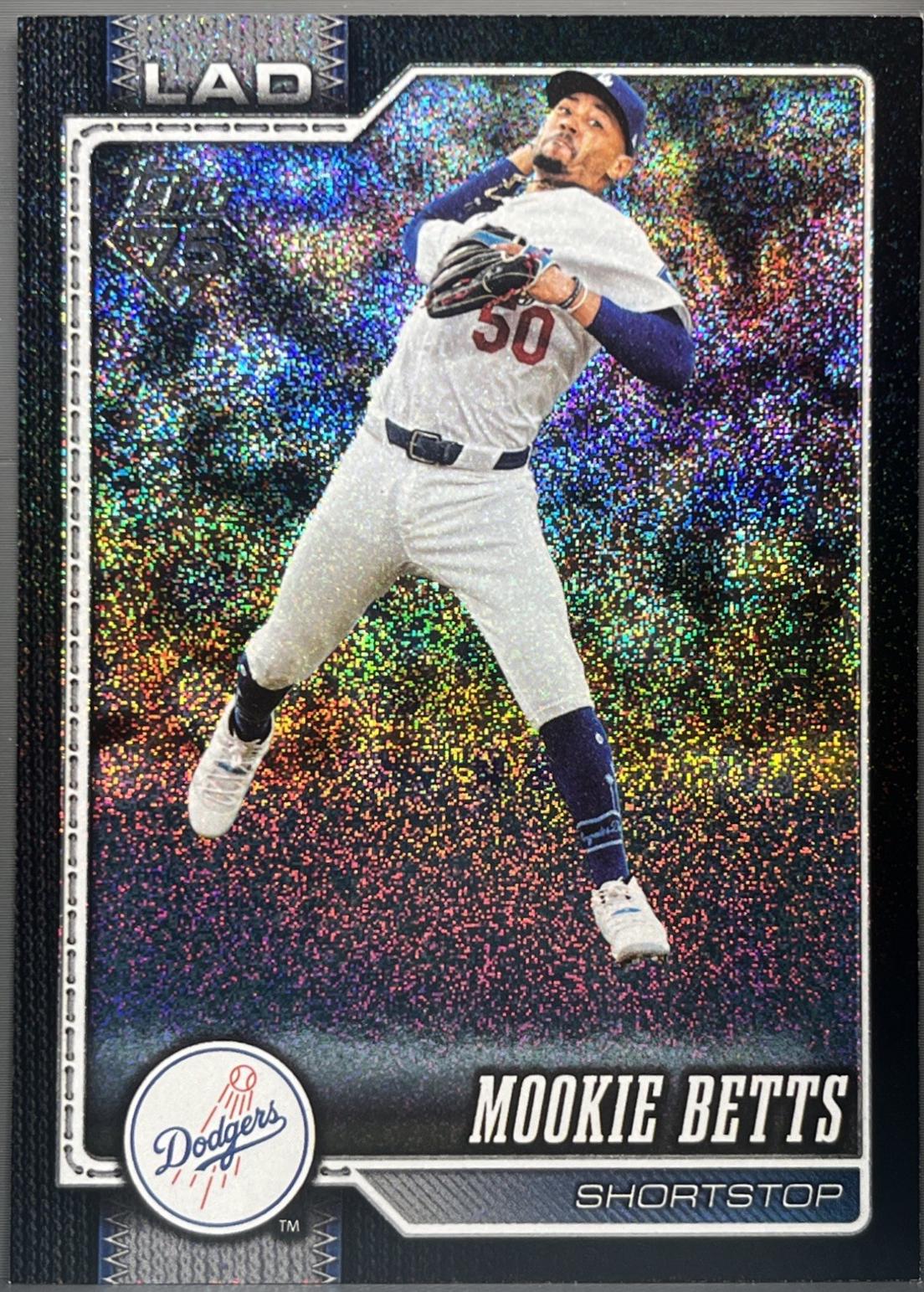 Mookie Betts [Black Sandglitter] #41
