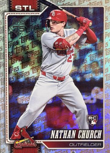 Nathan Church [Topps Foil Pattern] #24