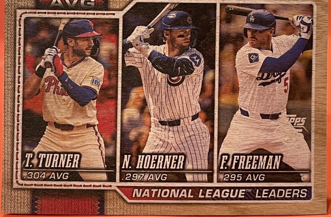 National League Leaders Avg [Wood] #151