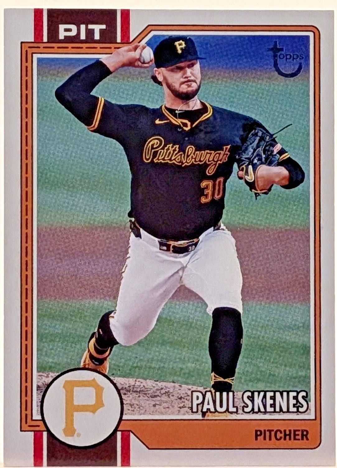 Paul Skenes [Vintage Stock Variation] #100