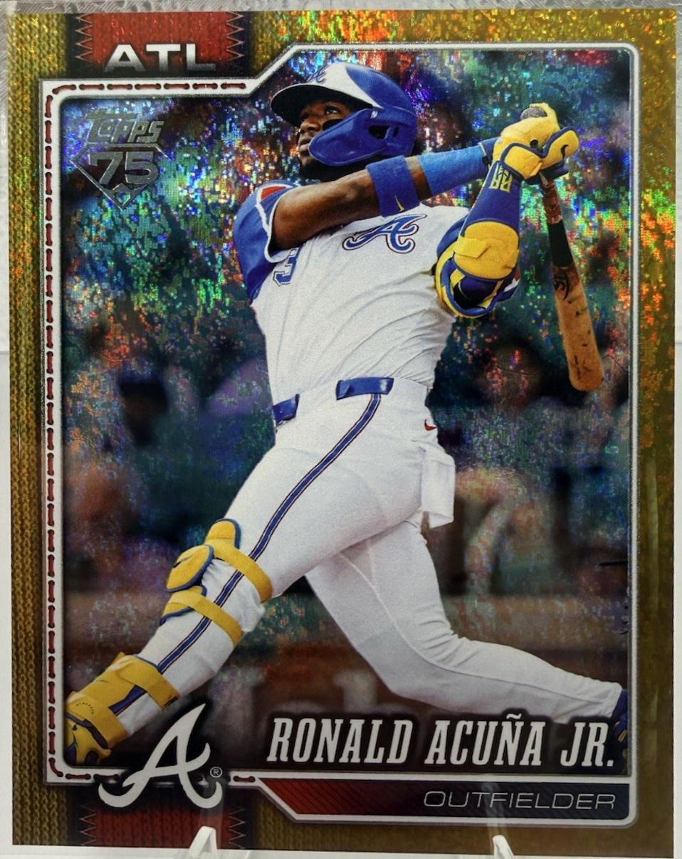 Ronald Acuna Jr. [Gold Holo] #50