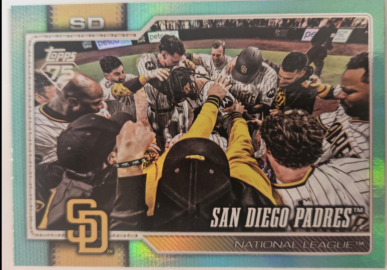 San Diego Padres [Aqua Rainbow] #292