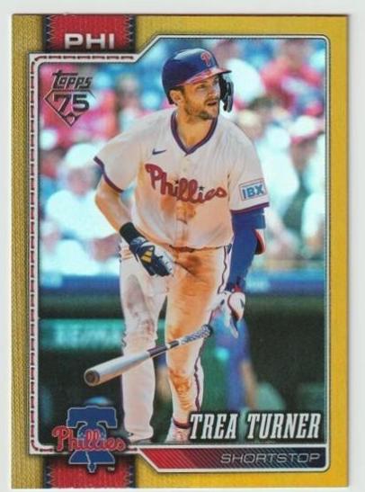 Trea Turner [Gold Rainbow] #322