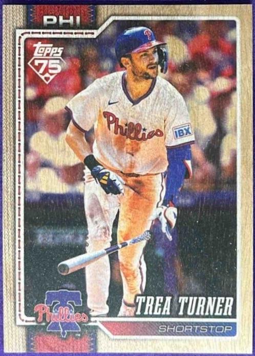 Trea Turner [Wood] #322