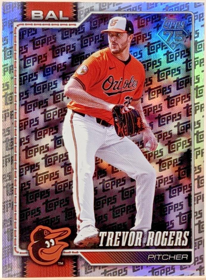 Trevor Rogers [Topps Foil Pattern] #80