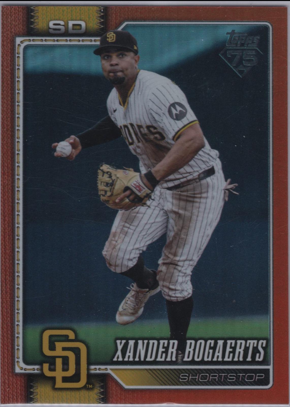 Xander Bogaerts [Orange Diamante] #33