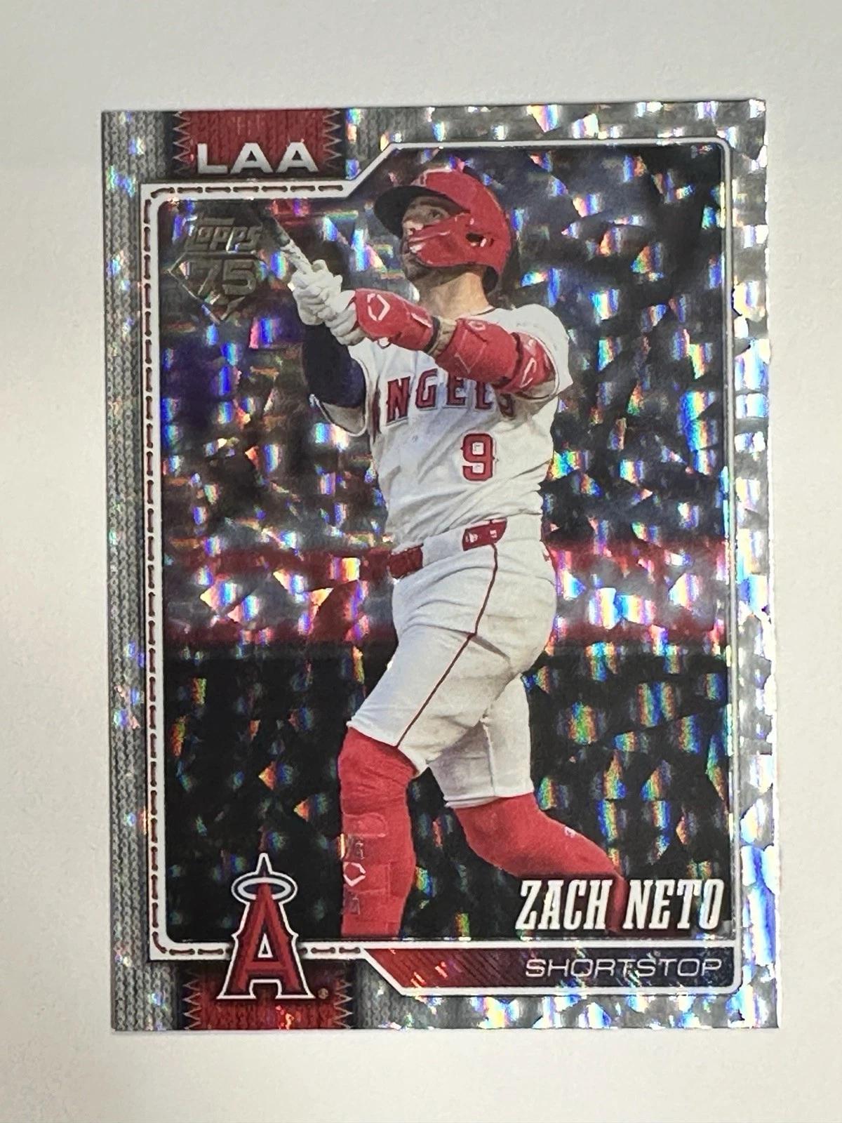Zach Neto [Silver Crackleboard] #230