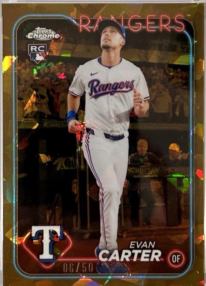 Evan Carter [Gold Image Variation] #280