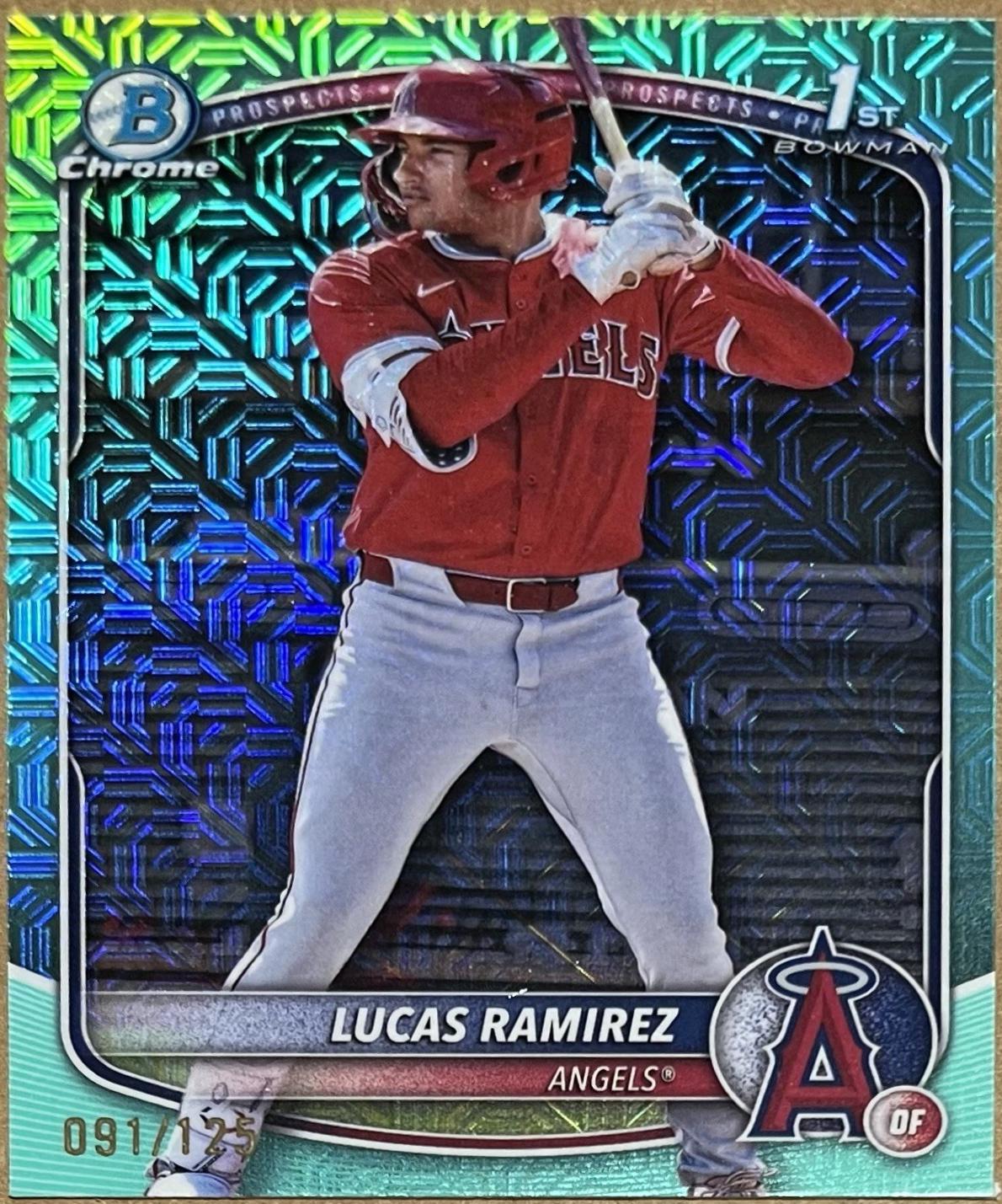 Agustin Ramirez [Aqua Mojo Refractor] #91