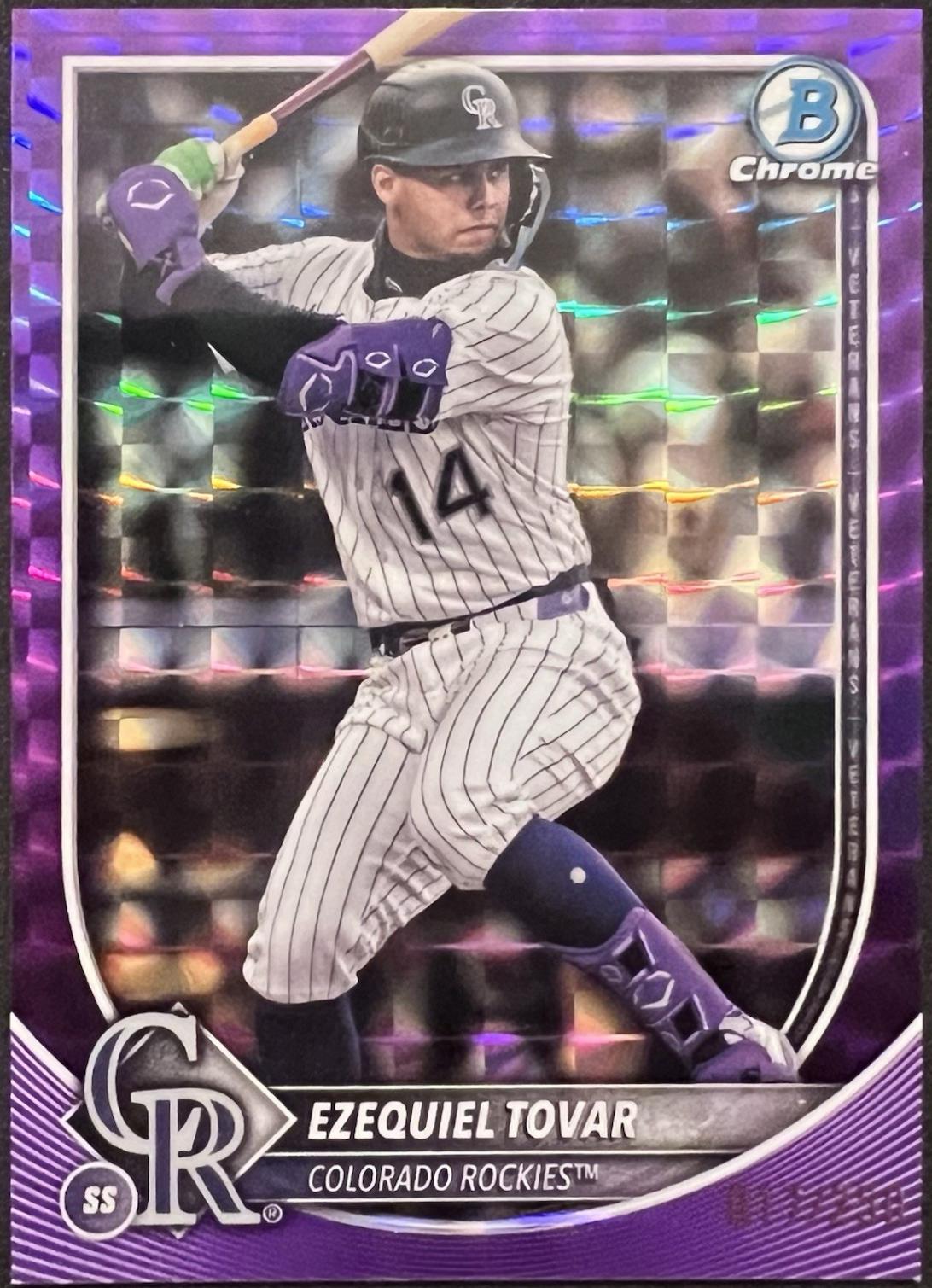 Ezequiel Tovar [Purple Mojo Refractor] #87