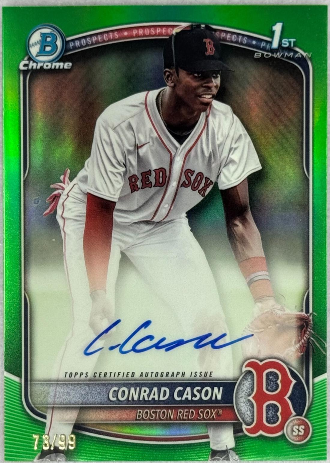 Conrad Cason [Green Mojo Refractor] #CPA-CCN