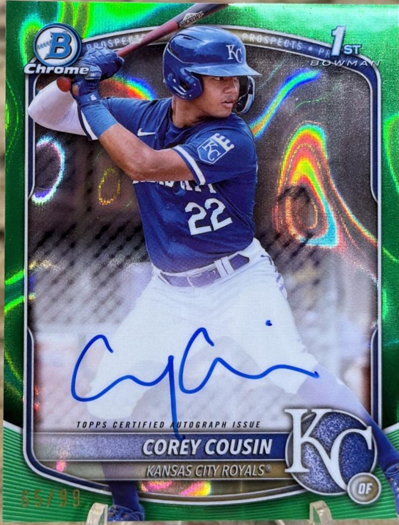 Corey Cousin [Green Refractor] #CPA-CCO
