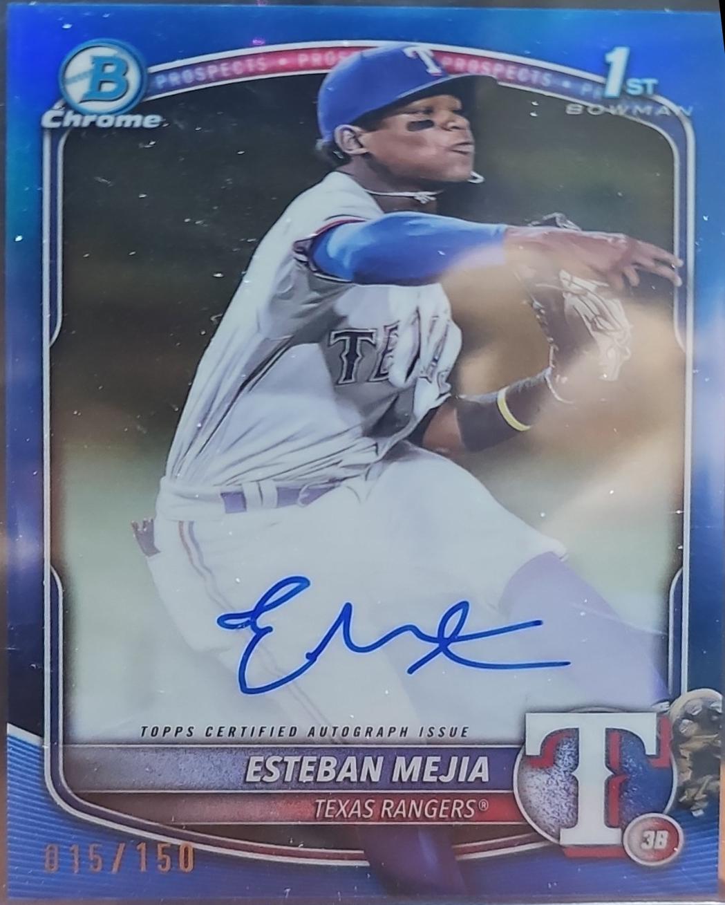Esteban Mejia [Blue Mojo Refractor] #CPA-EM