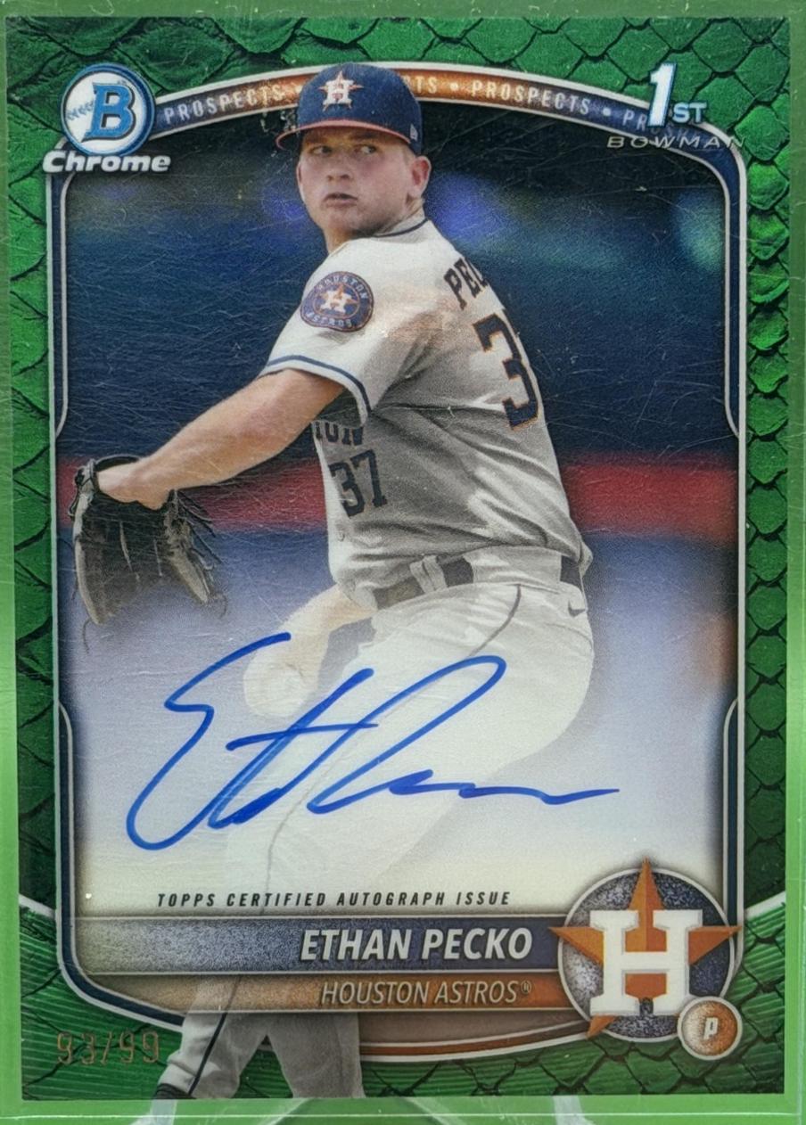 Ethan Pecko [Reptilian Blue Refractor] #CPA-EPE
