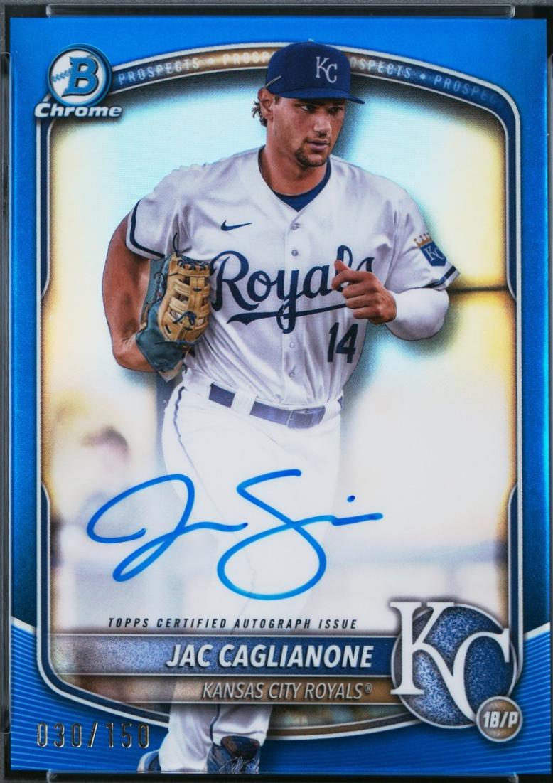 Jac Caglianone [Blue Mojo Refractor] #CPA-JCA