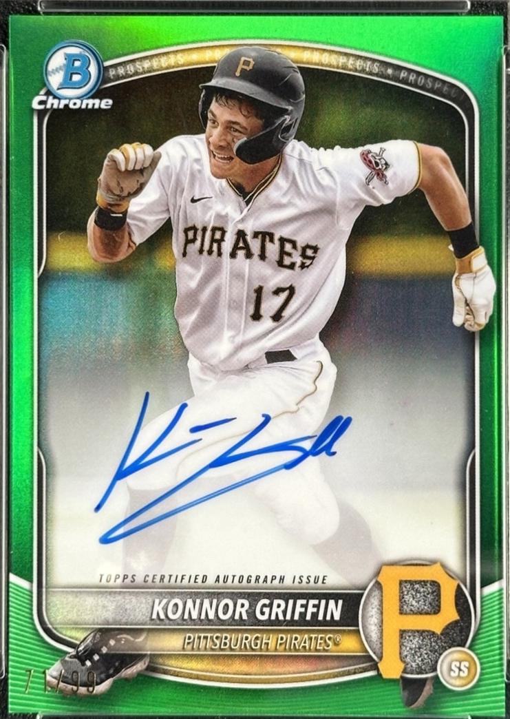 Konnor Griffin [Green Mojo Refractor] #CPA-KG