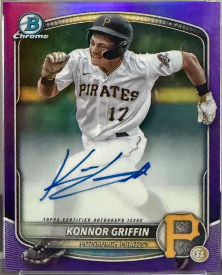 Konnor Griffin [Purple Mojo Refractor] #CPA-KG