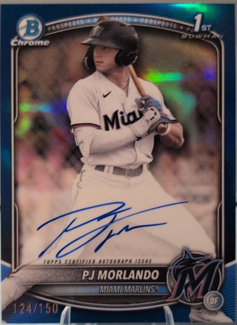PJ Morlando [Blue Mojo Refractor] #CPA-PM
