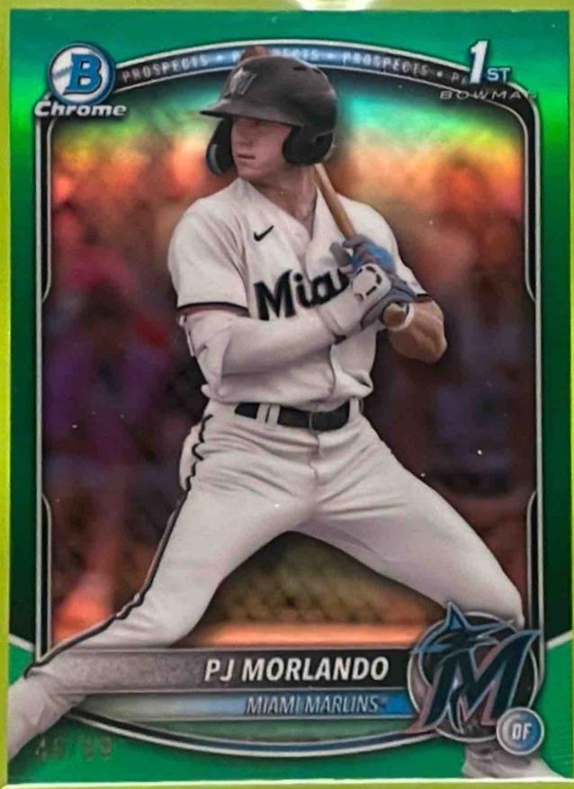 PJ Morlando [Green Mojo Refractor] #CPA-PM