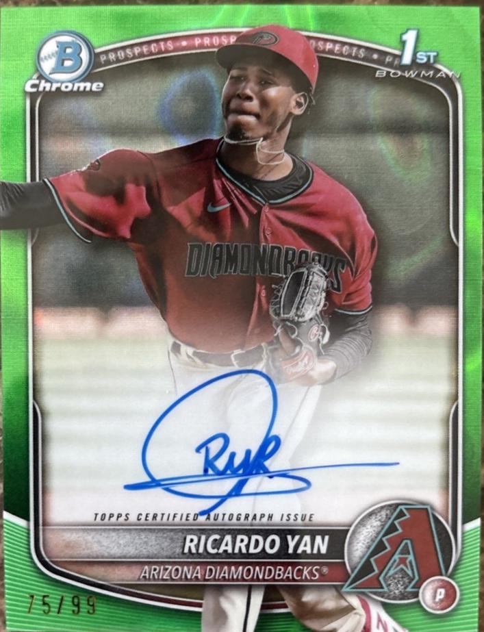 Ricardo Yan [Green Mojo Refractor] #CPA-RY