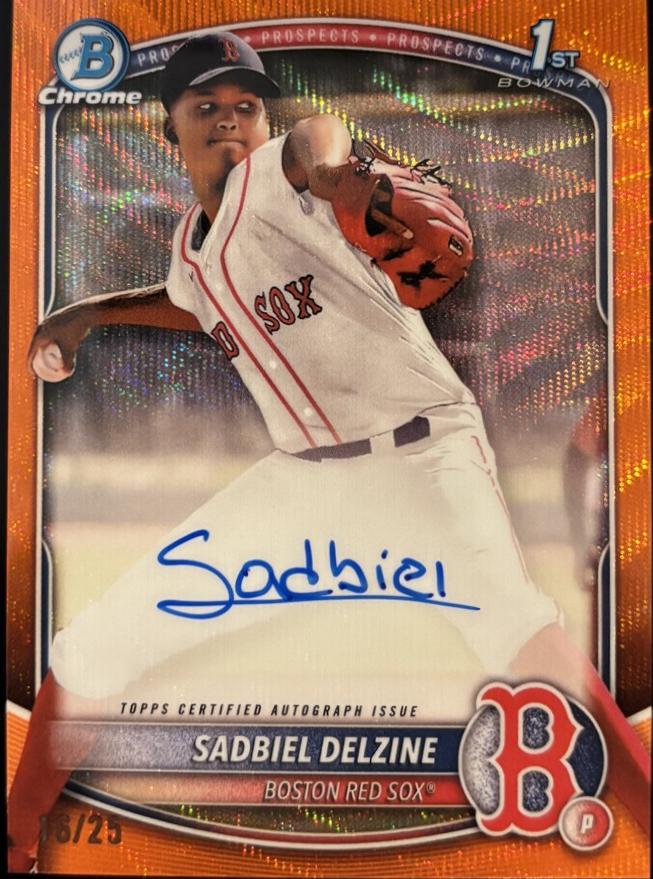 Sadbiel Delzine [Orange Wave Refractor] #CPA-SD