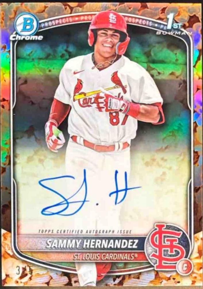 Sammy Hernandez [Red Wave Refractor] #CPA-SH