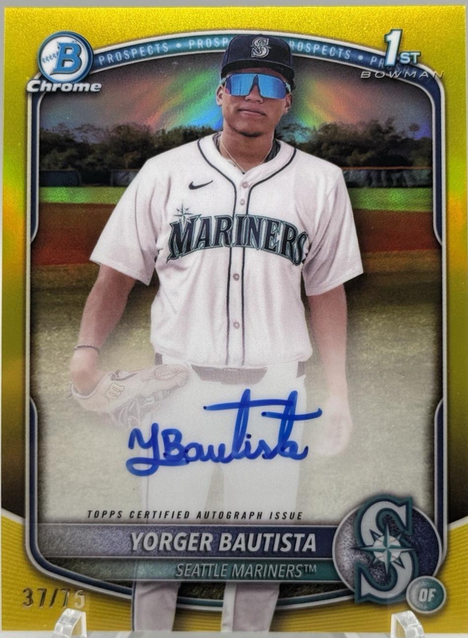 Yorger Bautista [Yellow Refractor] #CPA-YB