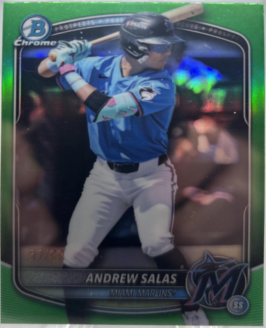 Andrew Salas [Green Refractor] #BDC-34
