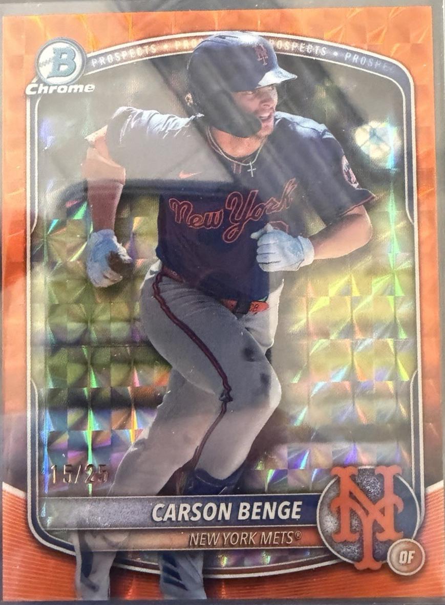 Carson Benge [Orange Geometric] #BDC-138