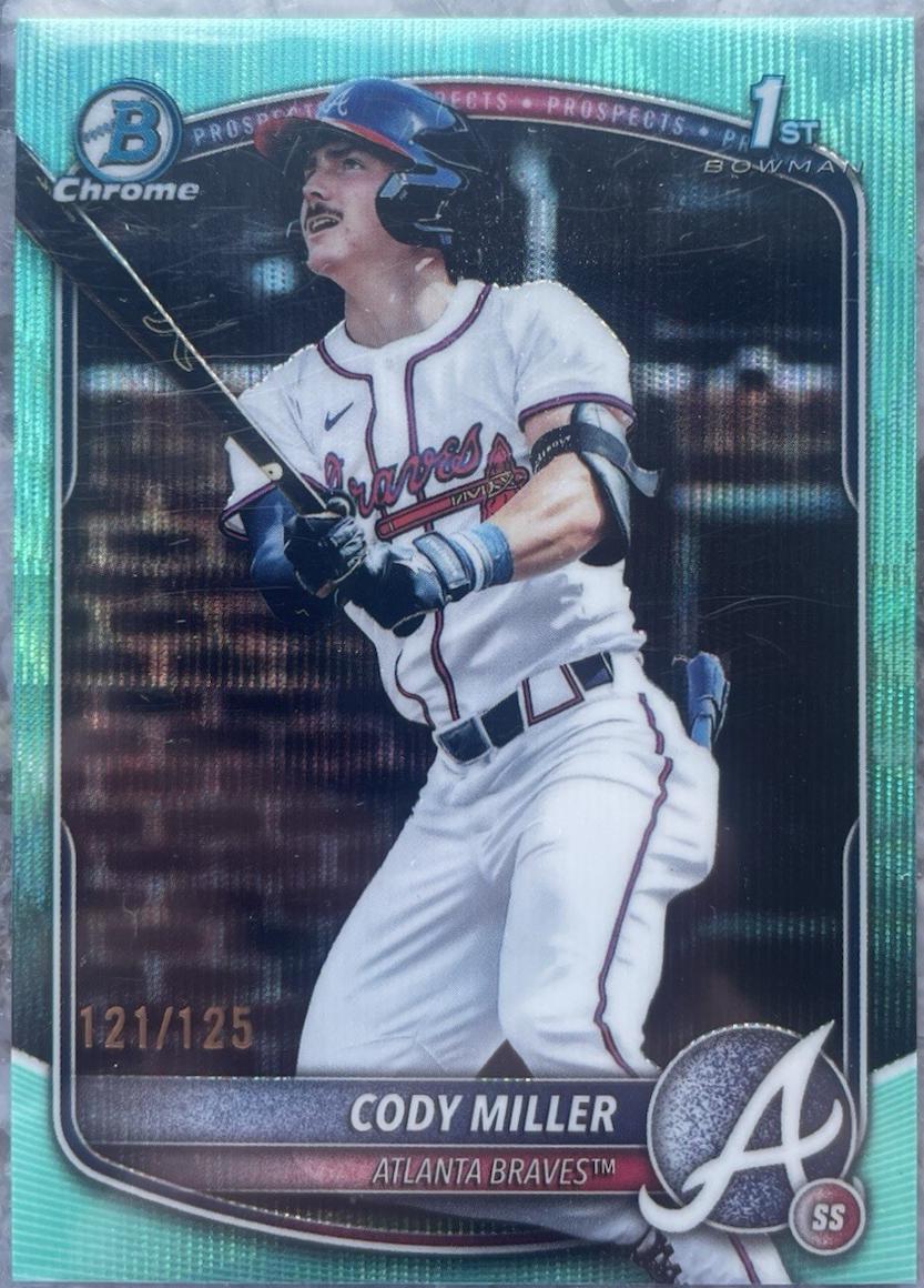 Cody Miller [Aqua Wave Refractor] #BDC-91