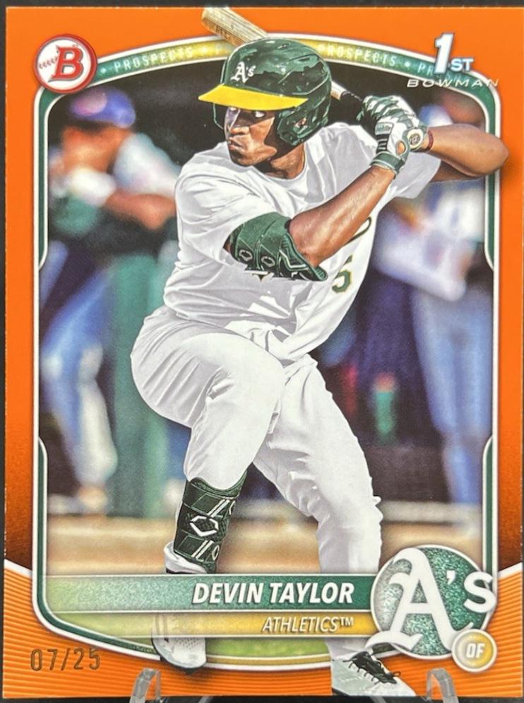 Devin Taylor [Orange Geometric] #BDC-135
