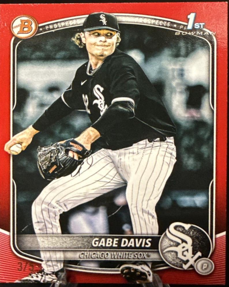 Gabe Davis [Red Geometric] #BDC-83