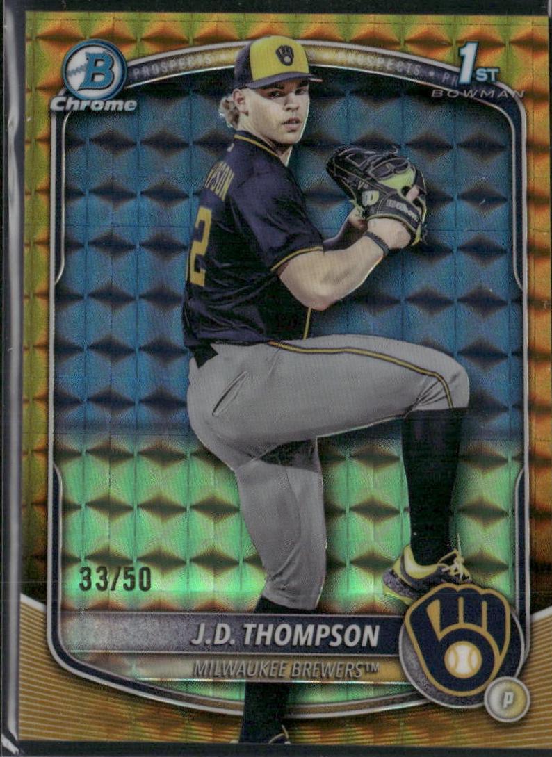 J.D. Thompson [Gold Geometric] #BDC-14