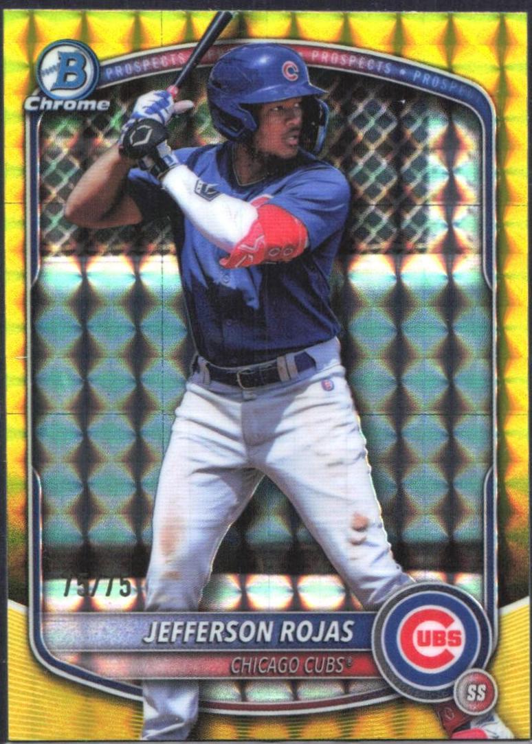 Jefferson Rojas [Yellow Geometric] #BDC-75