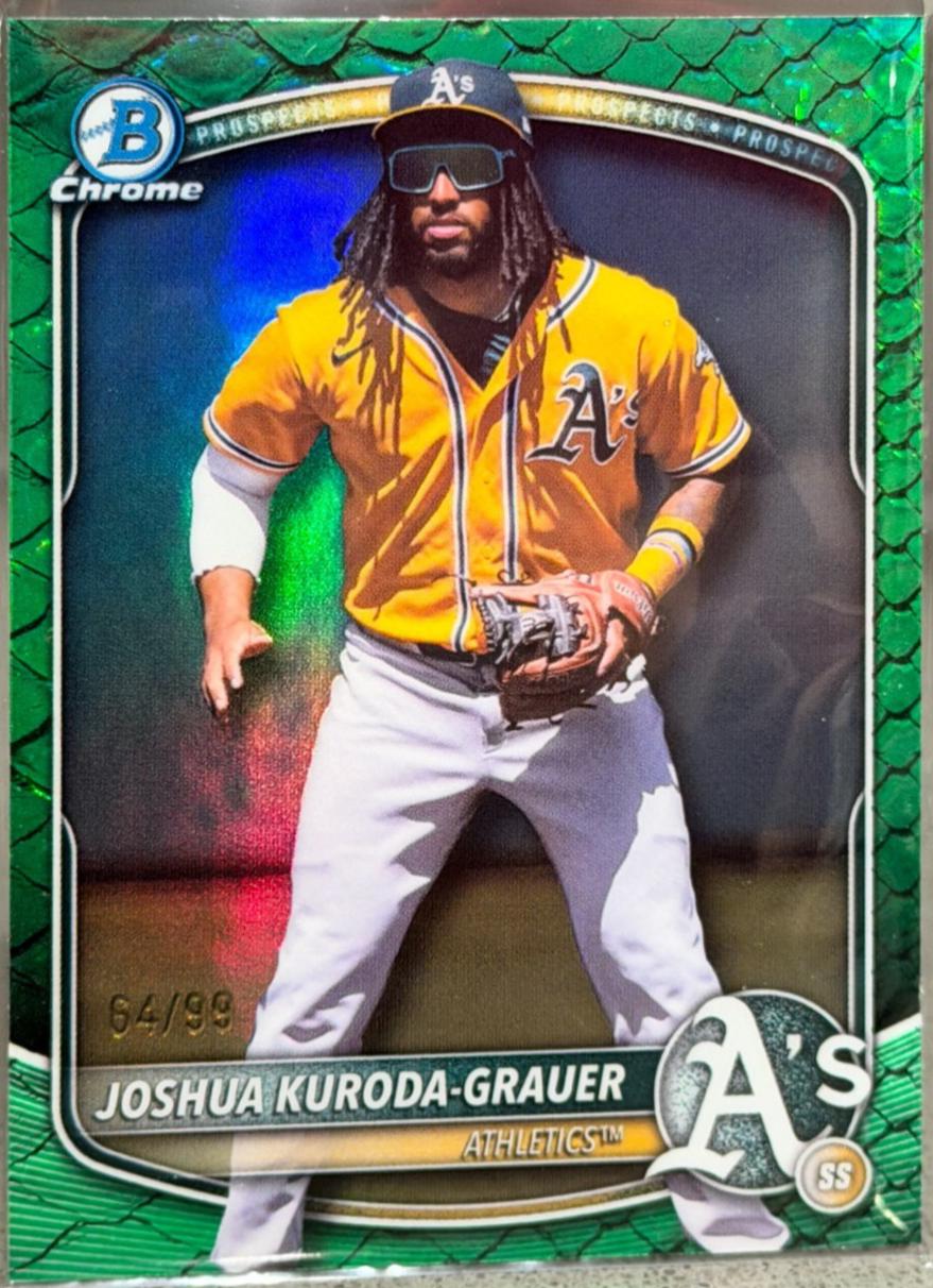 Joshua Kuroda-Grauer [Green Reptilian Refractor] #BDC-125