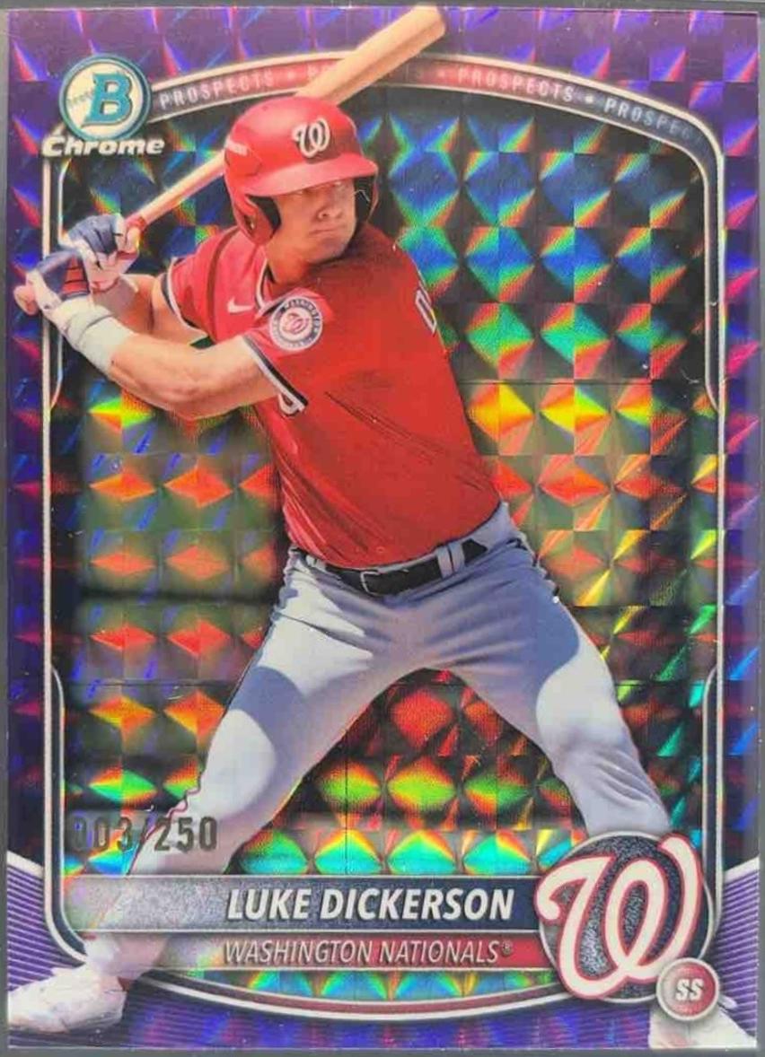 Luke Dickerson [Purple Geometric] #BDC-61