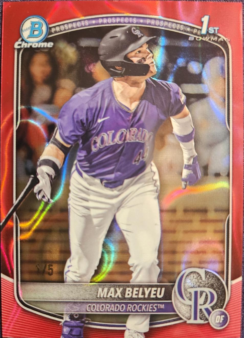 Max Belyeu [Red Lava Refractor] #BDC-5