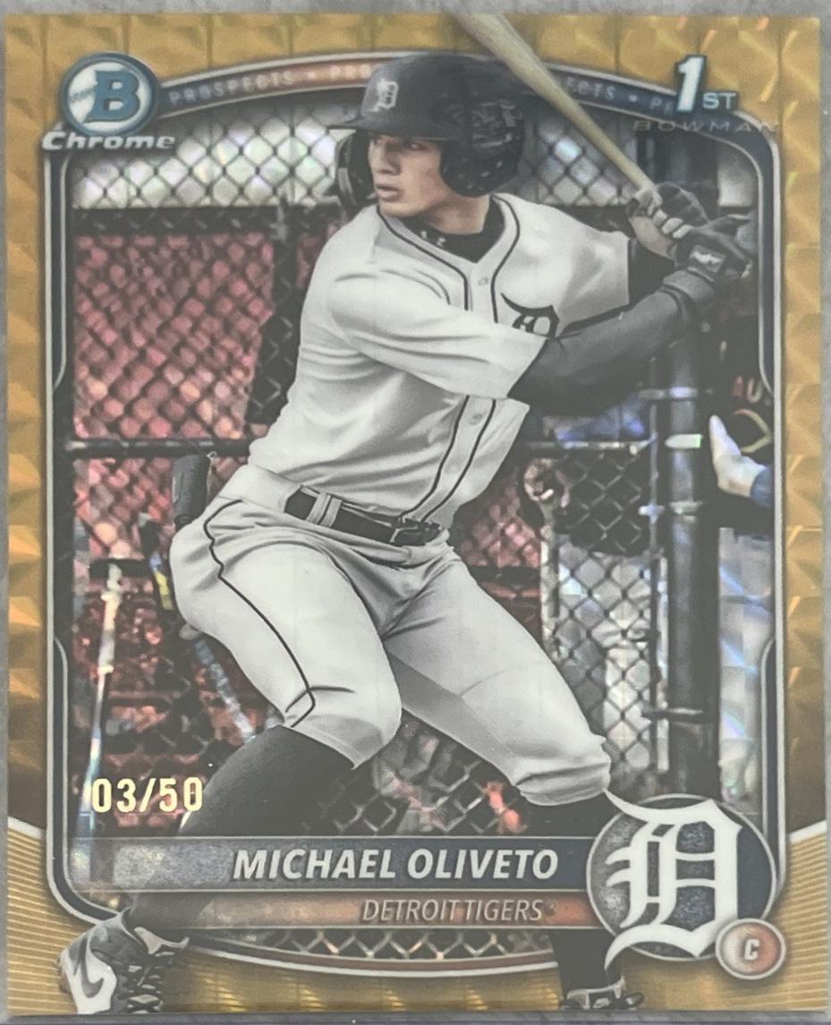 Michael Oliveto [Gold Geometric] #BDC-156