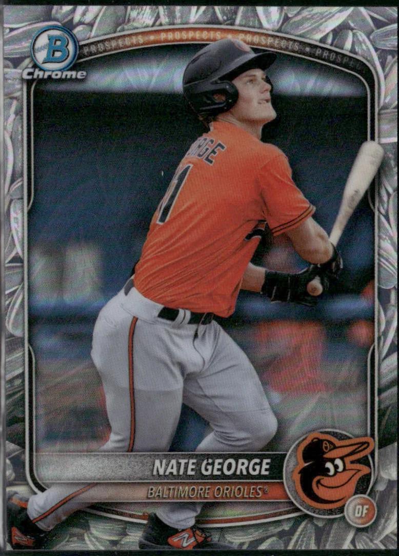 Nate George [Sunflower Seeds Refractor] #BDC-113