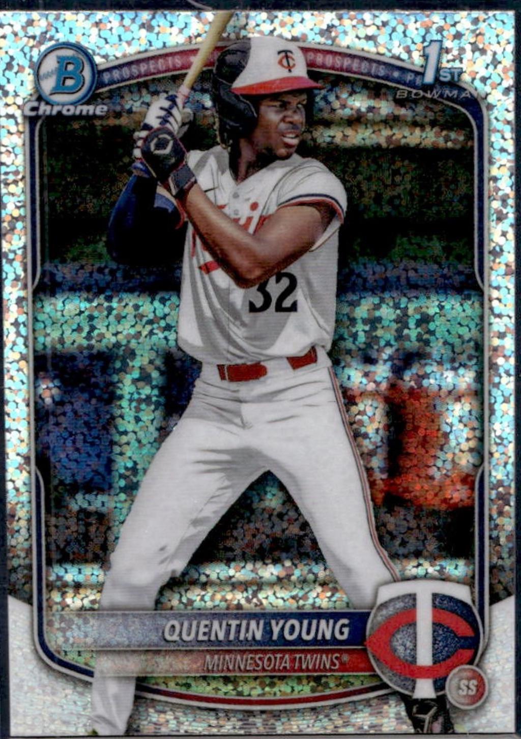 Quentin Young [Sparkle Refractor] #BDC-92