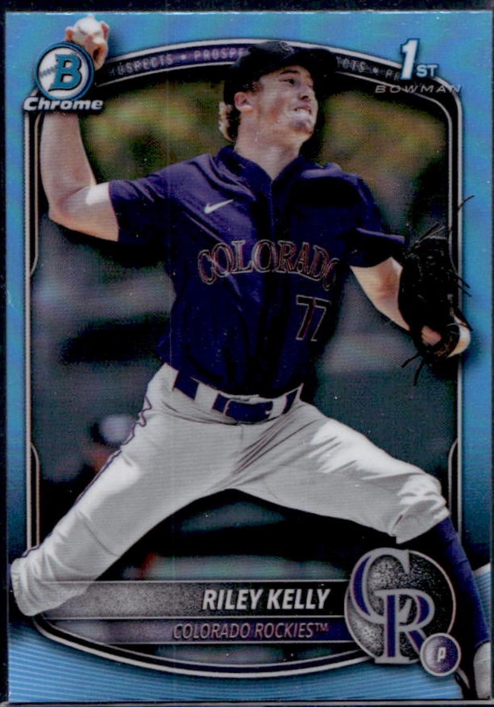 Riley Kelly [Sky Blue Refractor] #BDC-79