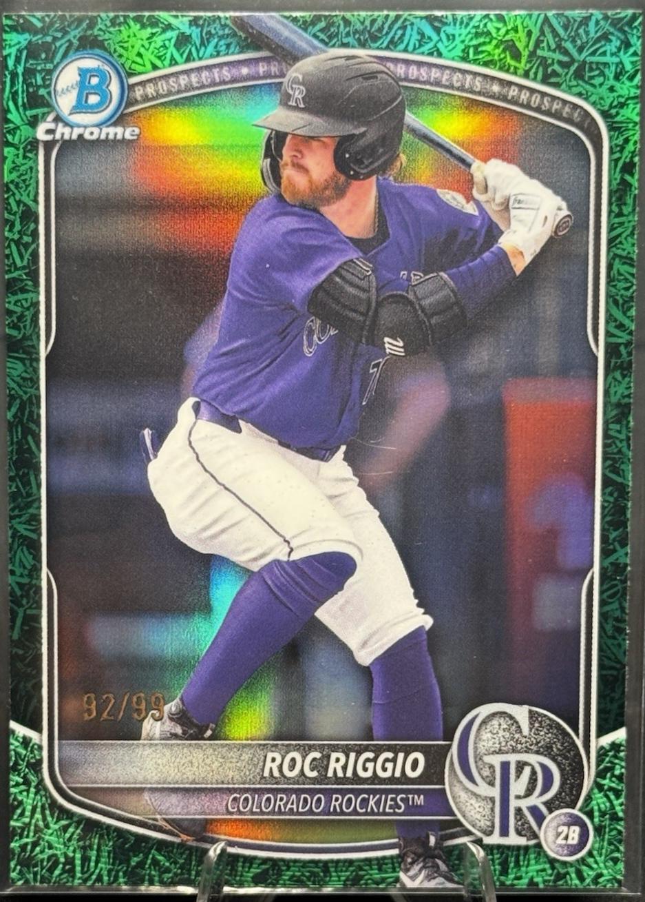 Roc Riggio [Green Grass Refractor] #BDC-19
