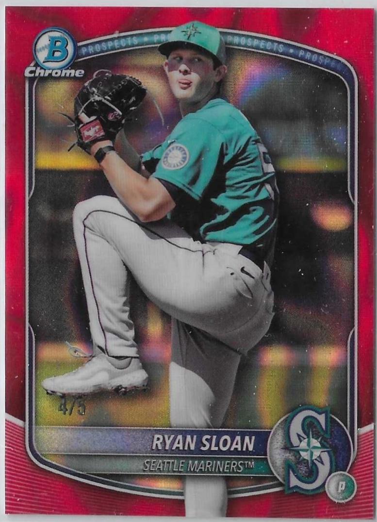 Ryan Sloan [Red Lava Refractor] #BDC-94