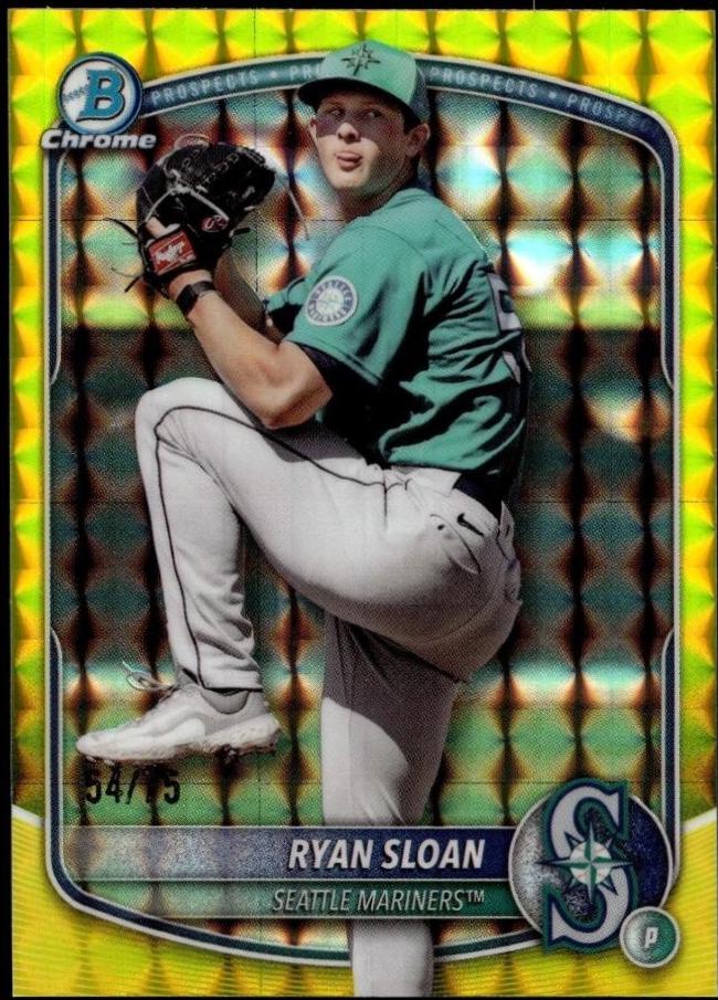 Ryan Sloan [Yellow Geometric] #BDC-94