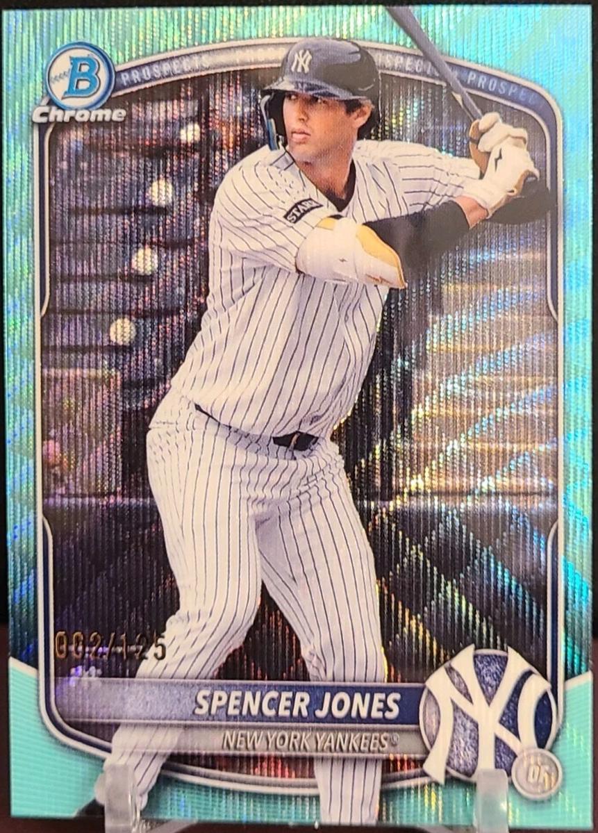 Spencer Jones [Aqua Wave Refractor] #BDC-9
