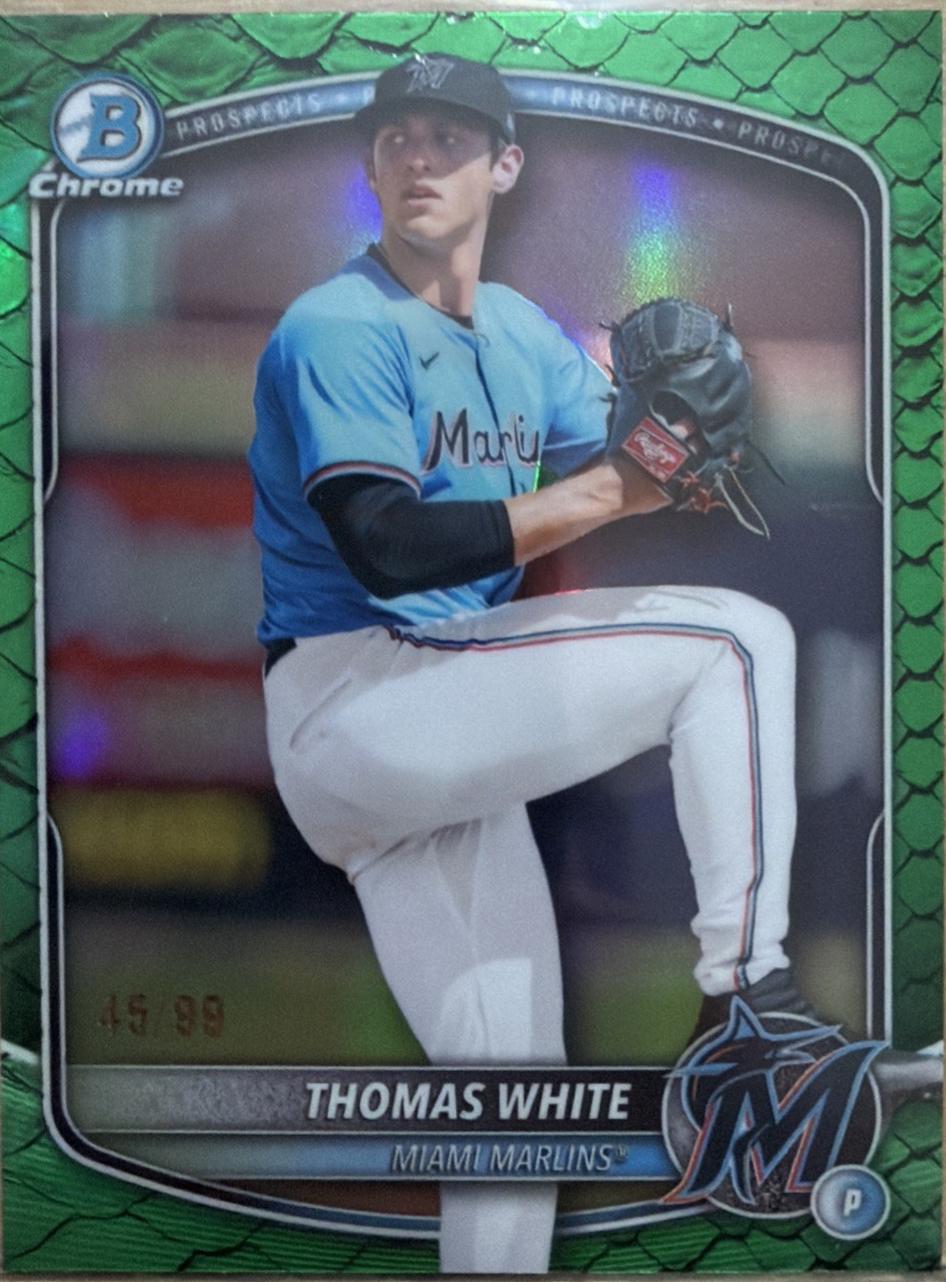 Thomas White [Green Reptilian Refractor] #BDC-26