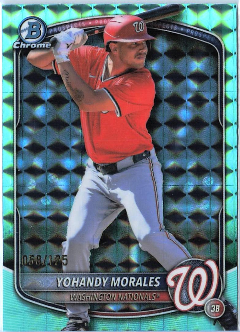 Yohandy Morales [Aqua Geometric] #BDC-177